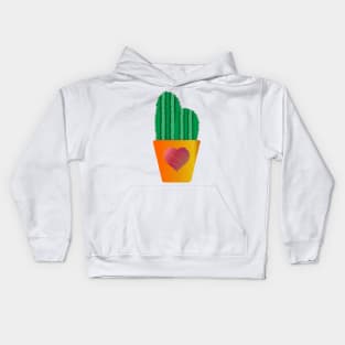 Cactus Love Design Kids Hoodie